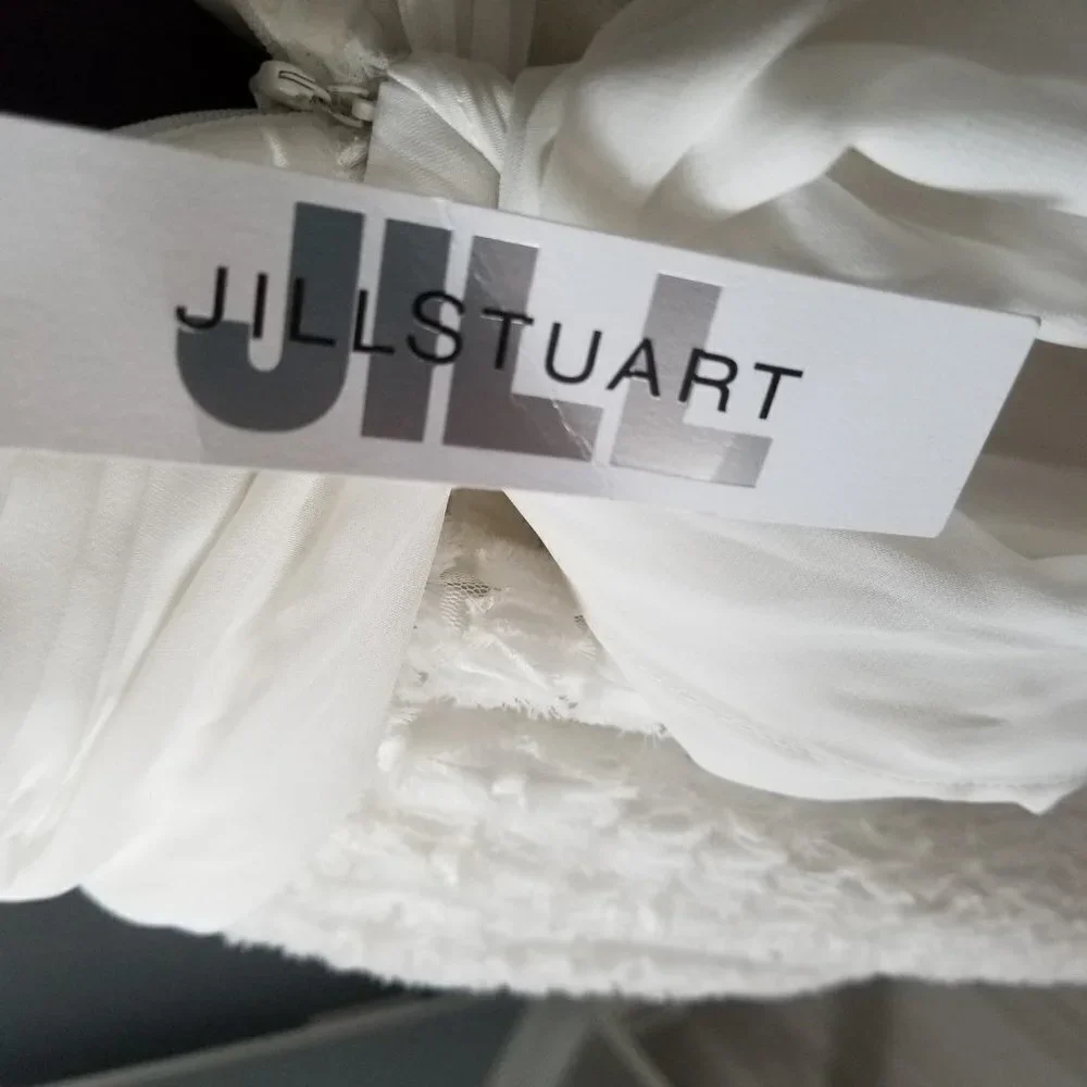 NWT Jill Stuart White Strapless Mini Cocktail Prom Sweet 16 Dress - Picture 15 of 15